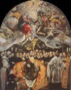 El Greco the burial of count orgaz oil painting on canvas